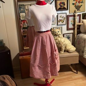 Vintage Candy Stripe Skirt (EIN SW Modell)